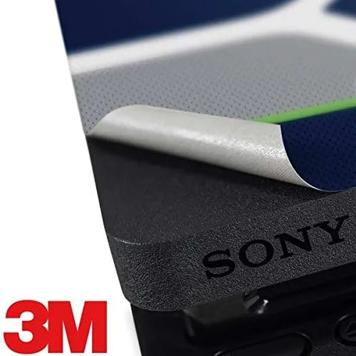 Vista 3 de Skinit - Skin para juegos para PS4 Slim Bundle con licencia oficial de la NFL Seattle Seahawks Zone Block