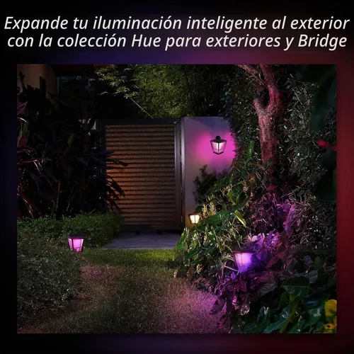 Vista 6 de Fuente de alimentación Philips Hue al aire libre de 40W, negra - Conecta múltiples luces de bajo voltaje Philips Hue al aire libre hasta un total