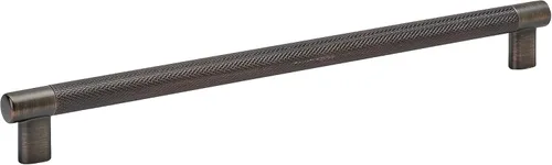 Vista 28 de Amerock Tirador de gabinete de cocina Bronce ennegrecido 8 pulgadas (203 mm) de centro a centro Bronx paquete de 1 unidad Herrajes