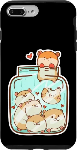 Vista 12 de Hamsters in a Jar Cute Animal Hammy Owner Pet Lover Gift Case for iPhone 17