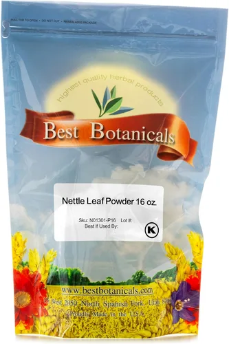 Vista 2 de Best Botanicals Polvo de hoja de ortiga 16 oz.