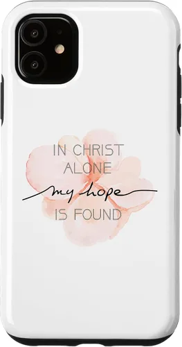 Vista 8 de in Christ Alone My Hope is Found Jesus Christian Phone Case for iPhone 17