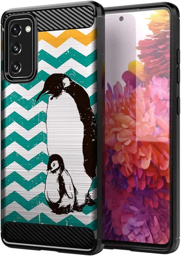 Vista 19 de CasesOnDeck - Carcasa compatible con Samsung Galaxy S20 FE (2020) / S20 FE 5G), color negro