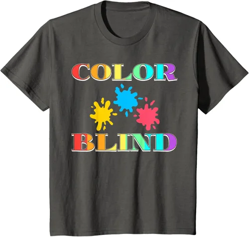 Vista 28 de Color Blind Camiseta Test Funny Glasses Visions