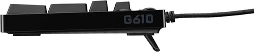 Vista 3 de Logitech G Teclado mecánico para juegos con retroiluminación roja Orion 610