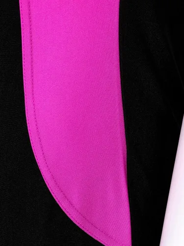 Vista 7 de Traje de baño con cremallera frontal para mujer, traje de baño atlético, surf, pantalones cortos