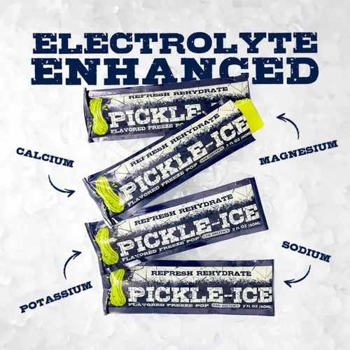 Vista 3 de Van Holten's Pickles - Paletas heladas de pepinillo - Paquete de 8 Electrolyte Popsicles Great for Rehydration & Recovery