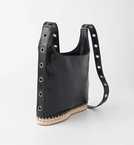 Vista 3 de Sole Purpose Danica Mini-Hobo Crossbody Alpargata Bolso de mano para mujer