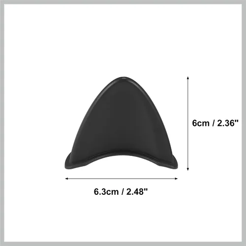 Vista 4 de 2 piezas de accesorios de decoración de casco de orejas de gato, accesorios de decoración de casco, adhesivo universal para motocicleta, bicicleta