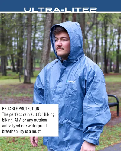 Vista 6 de FROGG TOGGS Men's Ultra-lite2 2-Layer Waterproof Breathable Rain Jacket