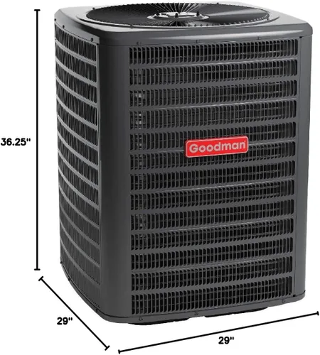 Vista 4 de Goodman 3 Ton 14 SEER Bomba de calor Modelo: GSZ140361