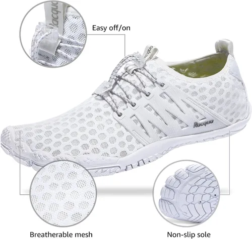 Vista 3 de Racqua Zapatos de agua de malla compuesta para hombres y mujeres