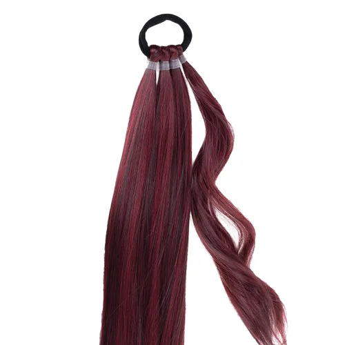 Vista 4 de CAISHA Extensiones de cabello de 30 pulgadas para trenzar mezcla marrón HEZ107