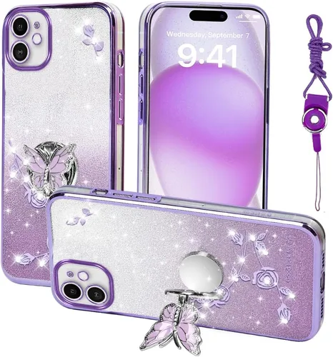 Vista 23 de para Apple iPhone 6 (12 cm) Funda para teléfono, para iPhone 6S Funda para teléfono móvil para mujeres y niñas, Funda protectora de TPU con diseño