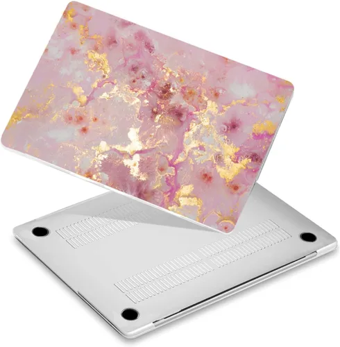 Vista 29 de Funda rígida ligera compatible con MacBook Pro de 13 pulgadas CD-ROM (2008-2012) modelo A1278, funda rígida protectora de plástico
