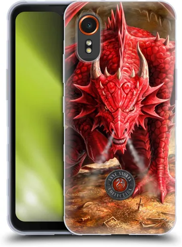 Vista 14 de Head Case Designs Funda de gel suave con licencia oficial de Anne Stokes Dagger Dragons compatible con Samsung Galaxy Xcover7 5G