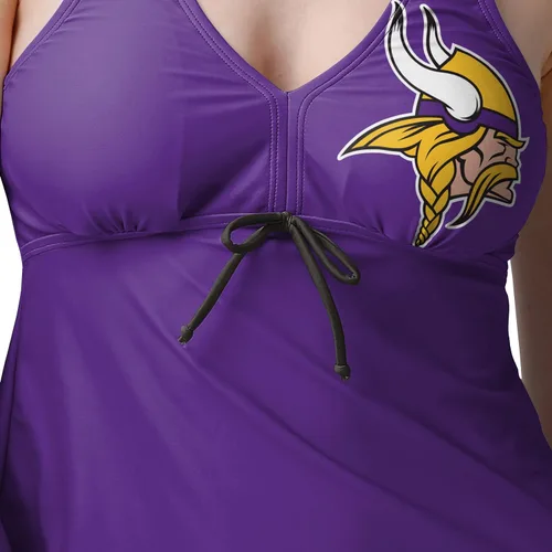 Vista 134 de FOCO Women's NFL Team Logo Ladies Bathing Swim Wear Suit