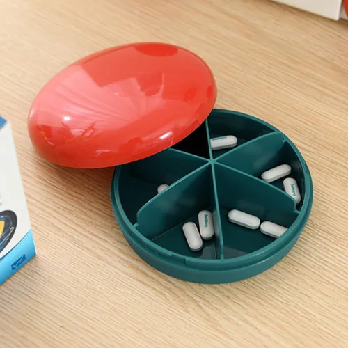 Vista 3 de iplusmile Caja de almacenamiento para vacío – Organizador de capacidad de medicamentos familiares para viajes/grandes compartimentos