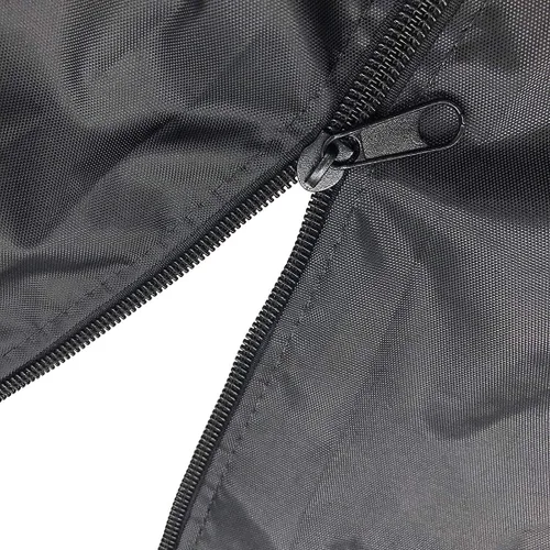 Vista 4 de FLR Cubiertas para cinta de correr negra, a prueba de polvo, impermeable, cubierta protectora ligera y resistente para cinta de correr en interiores