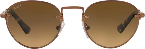 Vista 3 de Persol PO2491S - Gafas de sol redondas PlateadoAzul claro