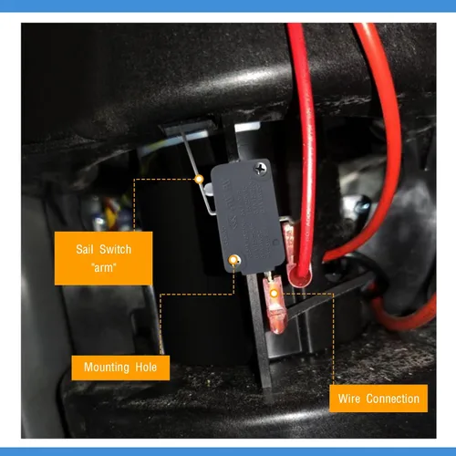 Vista 7 de Dreyoo 232261 - Interruptor de repuesto compatible con horno Suburban RV, interruptor de transferencia de bajo flujo de aire para horno de cámper