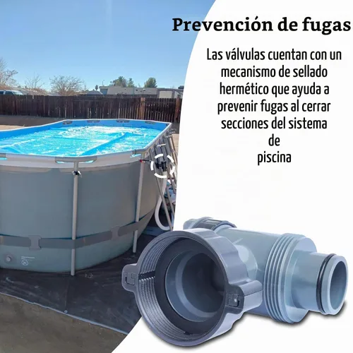 Vista 5 de Válvula de émbolo de cierre compatible con piscina sobre tierra Coleman BW