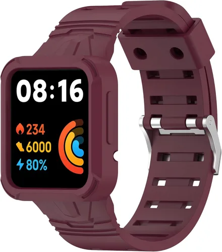 Vista 16 de Senter Correa de repuesto de goma para reloj Redmi 2 lite/MI Watch Lite 2/MI Watch Lite/Redmi 2/Redmi Smart Watch, funda protectora resistente