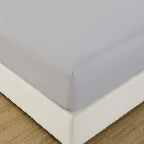 Vista 5 de Luxuriouse Collection - Sábana bajera ajustable totalmente elástica, 100% algodón egipcio, ajuste extra largo de hasta 15 pulgadas de profundidad