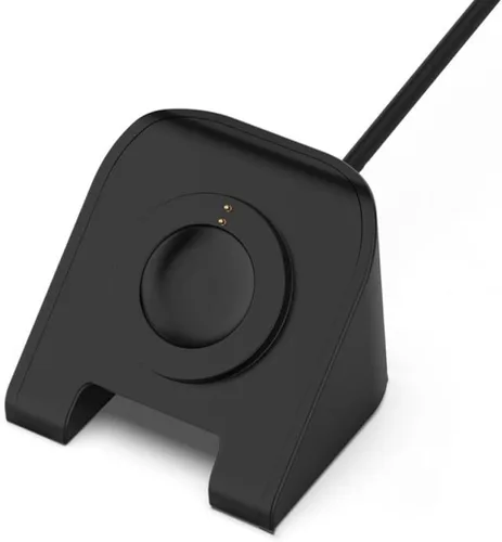 Vista 5 de Smartwatch Charger Stand Holder Compatible with Fossil Gen 4 Gen 5, USB Charging Adapter Replacement Dock for Wearable Devices, Black Charging