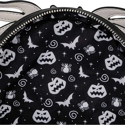 Vista 3 de Loungefly Disney Nightmare Before Christmas Jack Skellington - Bolso de hombro con doble correa para mujer, Multi