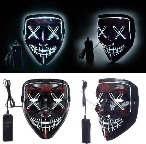 Vista 5 de Capa de terciopelo con capucha para niños, disfraz de Halloween con luz LED