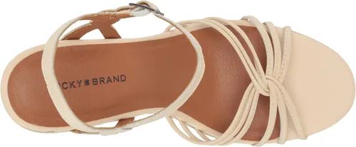 Vista 5 de Lucky Brand Ismene Sandalia de tacón alto con tiras para mujer