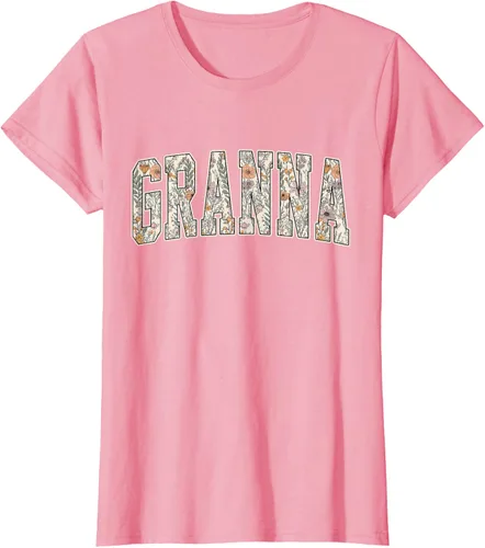 Vista 14 de Granna - Camiseta retro para el día de la madre Negro