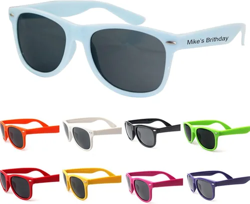 Vista 10 de Gafas de sol personalizadas, regalos de fiesta, gafas de sol personalizadas para bodas, cumpleaños y graduación