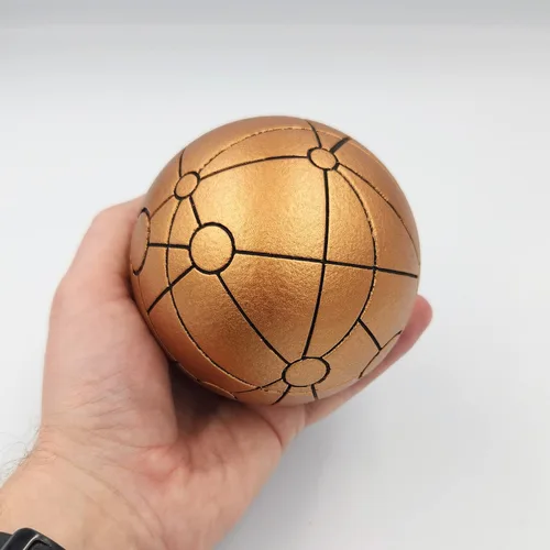 Vista 5 de Cosplay, planeta del tesoro hecho a mano, mapa del planeta del tesoro