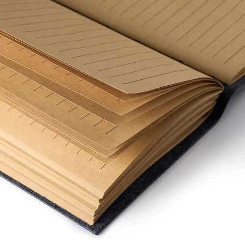 Vista 3 de MAYBELL Diario de cuero para escribir de 5 x 7 pulgadas, diario encuadernado en cuero genuino para hombres y mujeres, 200 páginas rayadas, cuaderno