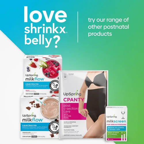 Vista 8 de Shrinkx Belly faja para vientre después del embarazo S M Gris carbón
