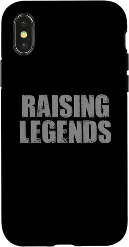 Vista 4 de iPhone 15 "RAISE LEGENDS" Proud. Dedicated. Bold. Parenting Case