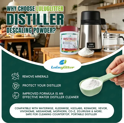 Vista 2 de Destilador Descalcificador 10.58 oz Limpiador de Ácido Cítrico