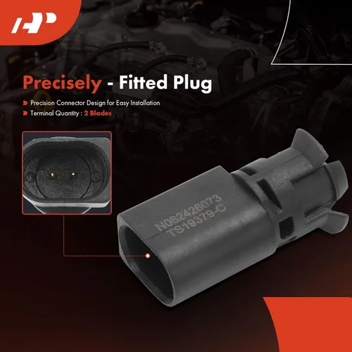Vista 3 de Sensor de temperatura del refrigerante del motor A-Premium compatible con Volkswagen