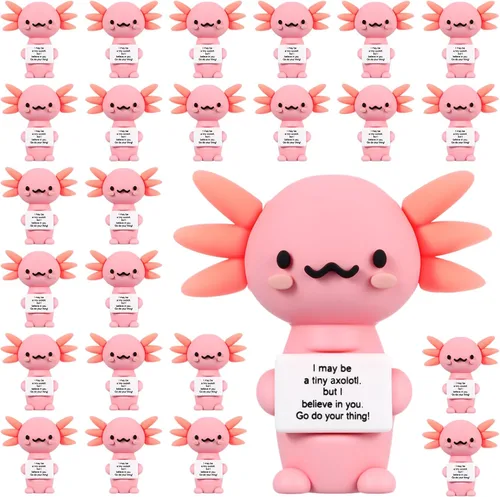 Vista 34 de Gejoy 25 piezas de mini figuras de pato, coloridos regalos motivacionales positivos, decoraciones inspiradoras de animales para graduación