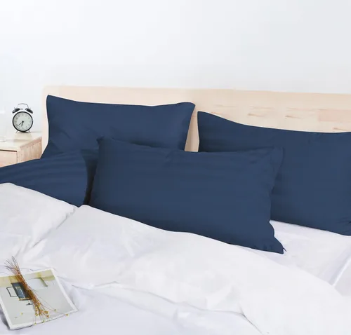 Vista 115 de Juego de 2 fundas de almohada 100% de algodón egipcio, fundas de almohada refrescantes de 400 hilos, fundas de almohada suaves y transpirables