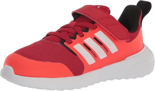 Vista 25 de adidas Tenis de correr unisex Fortarun 2.0 para niños Better Scarlet/Blanco/Rojo Solar