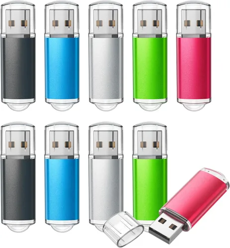 Vista 17 de TOPESEL Unidad flash USB 3.0 de 128 GB, memoria USB de alta velocidad para almacenamiento de datos (azul)