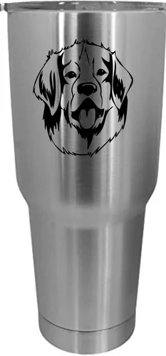 Vista 17 de Cairn Terrier - Vaso grabado con temática de perro, 30 onzas