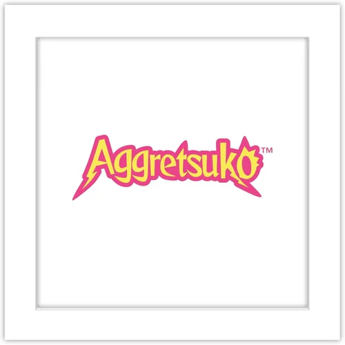 Vista 10 de Trends International Gallery Pops Sanrio Aggretsuko - Póster de pared con logotipo, 12.00 x 12.00 pulgadas, versión de marco negro