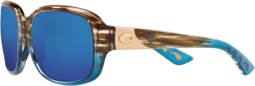 Vista 3 de Costa Del Mar Gafas de sol rectangulares Gannet para mujer