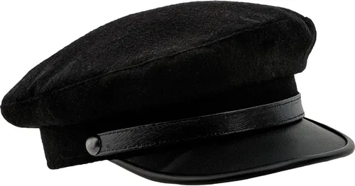 Vista 2 de Sterkowski Gorra con visera de cuero "Kashubia Model 2