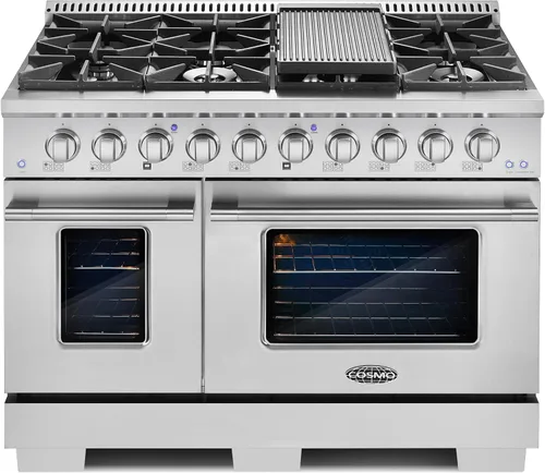 Vista 15 de 36 pulgadas Vista Coll 5.4 pies cúbicos 6 quemadores Cocina de gas