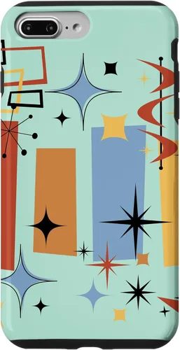Vista 12 de Retro Mid Century Modern MCM Vibe Aesthetic Kitsch Art Case for iPhone 17